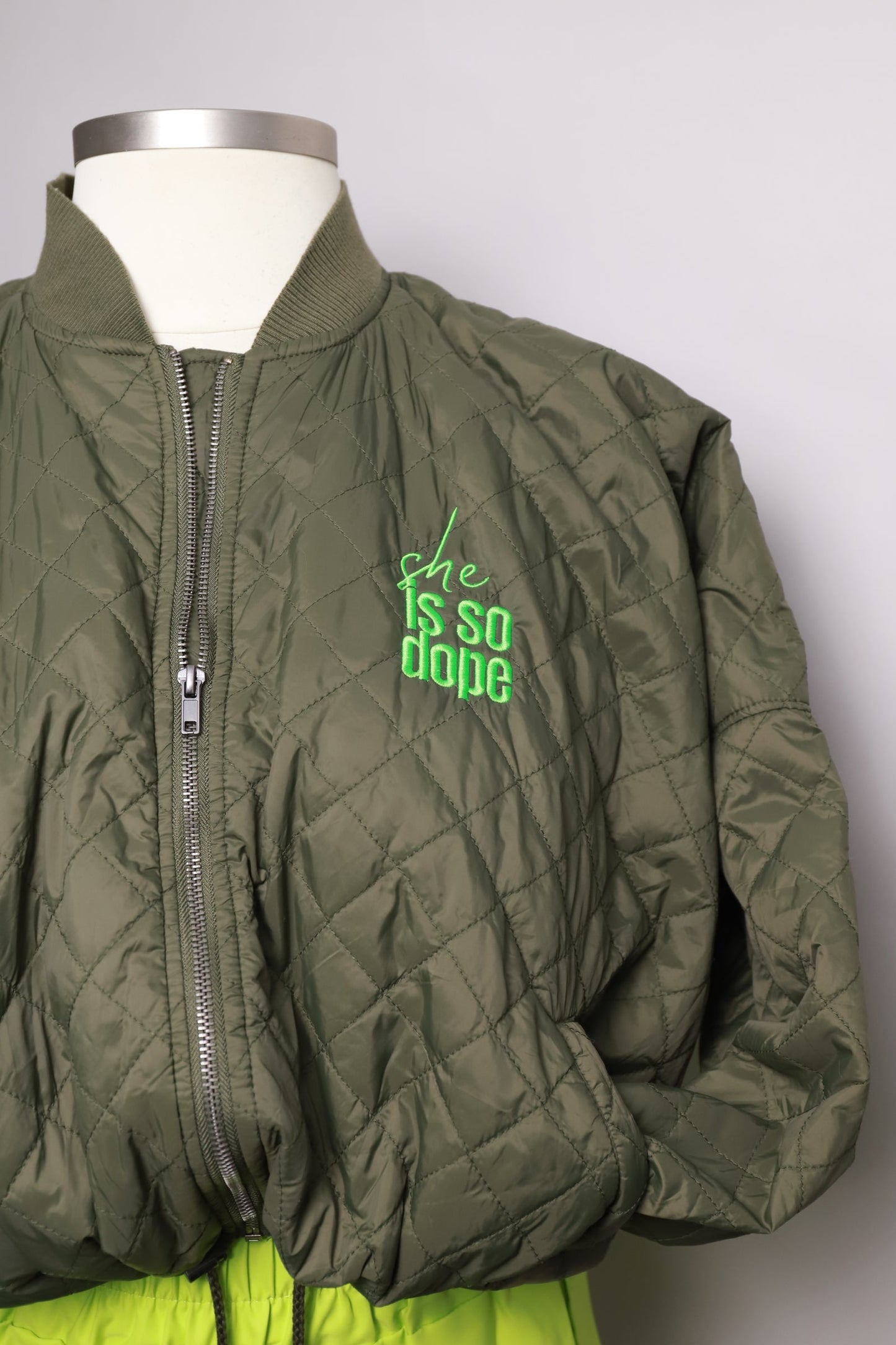 SISD Embroidered Bomber
