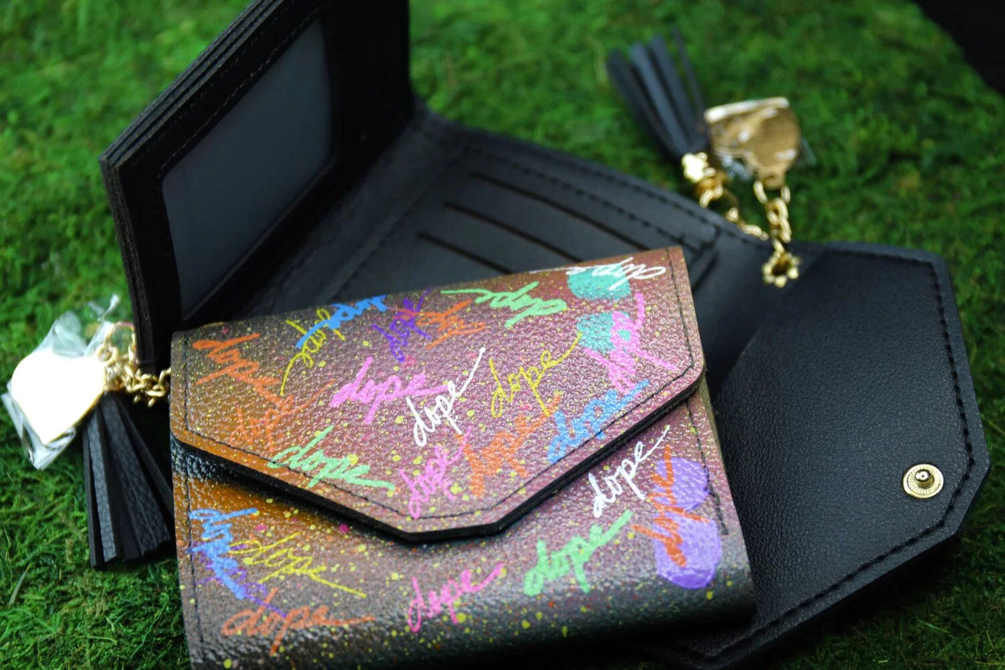 Short Tri-Fold Dope Wallet