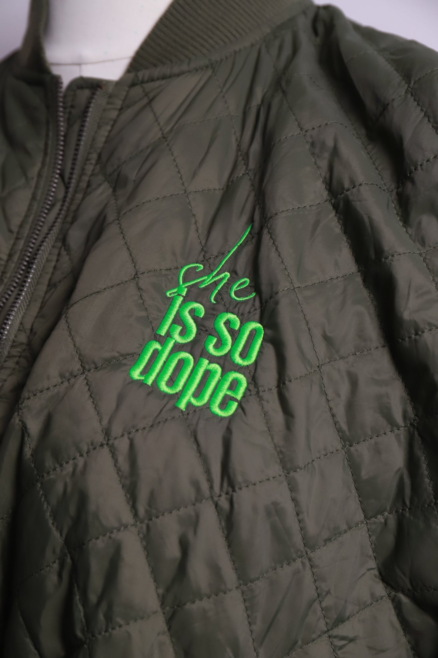 SISD Embroidered Bomber