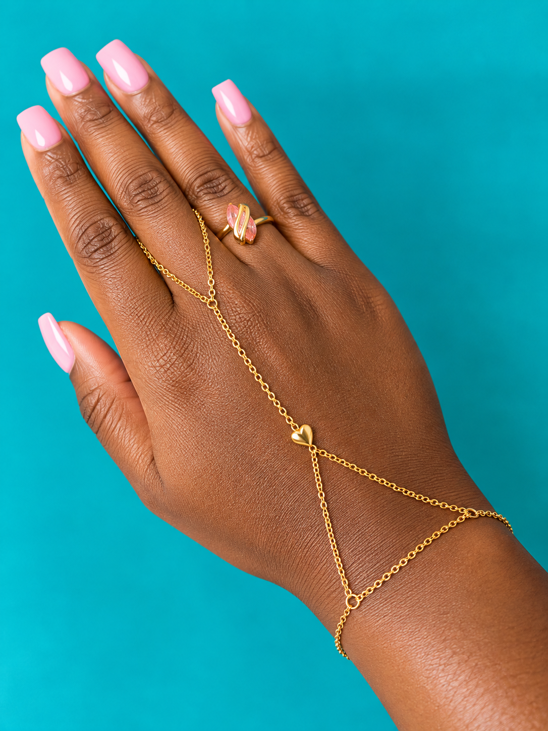 The Golden Connection Hand Chain