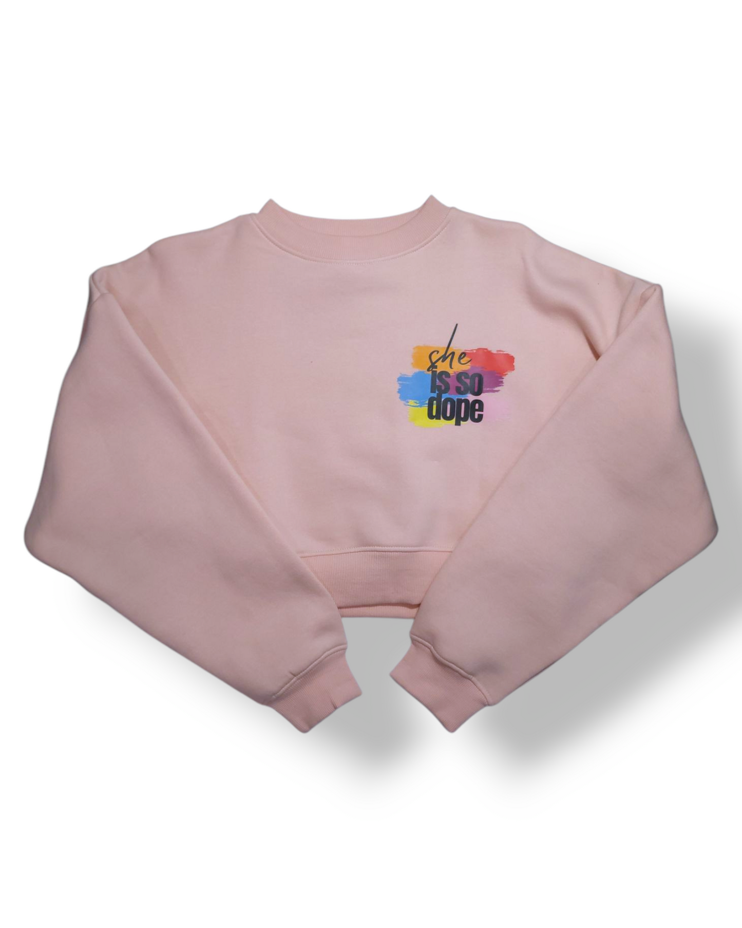 Never Forget Cropped Sweatshirt
