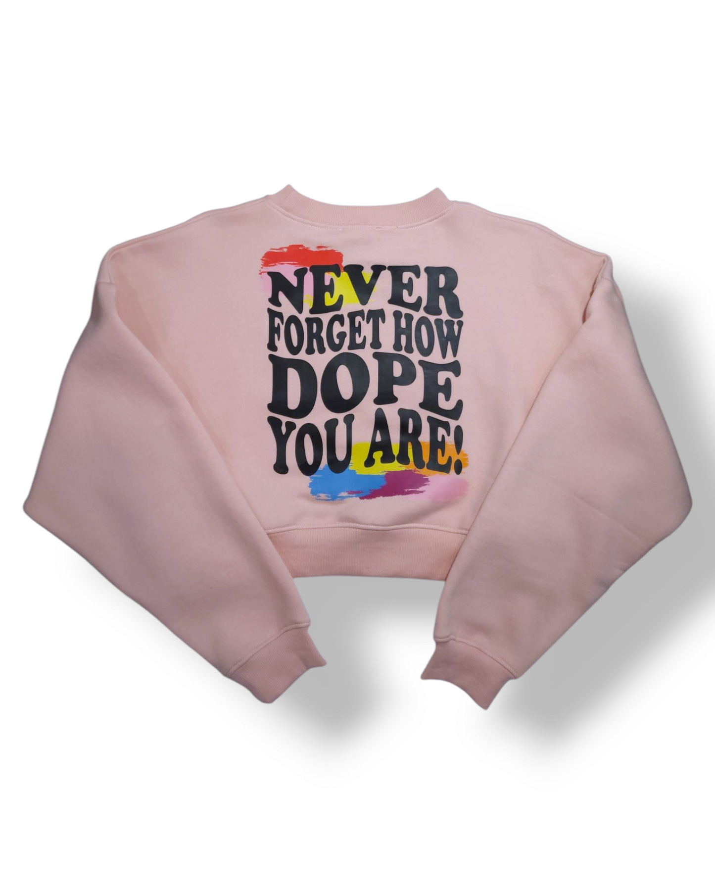 Never Forget Cropped Sweatshirt