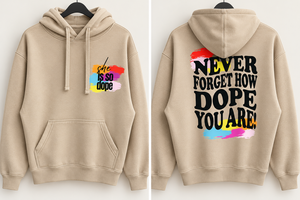 She is so dope- hoodie