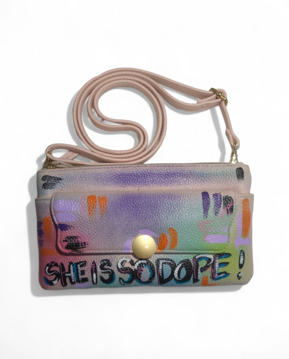 She Is So Dope Crossbody Bag