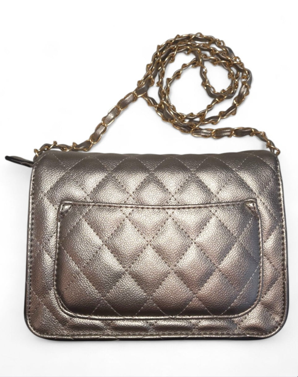Painted Quilted Hand Bag Set