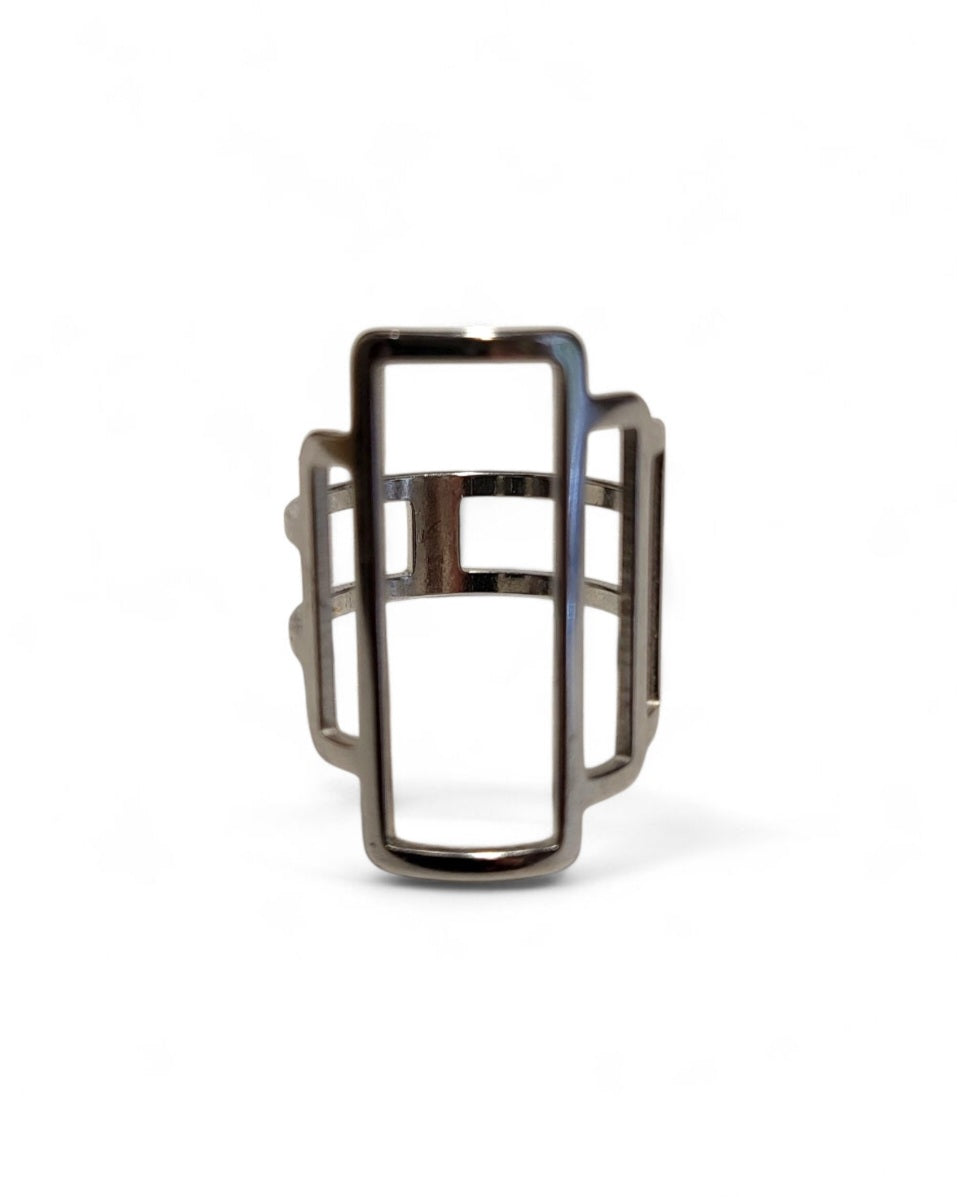 Abstract Double Band Ring