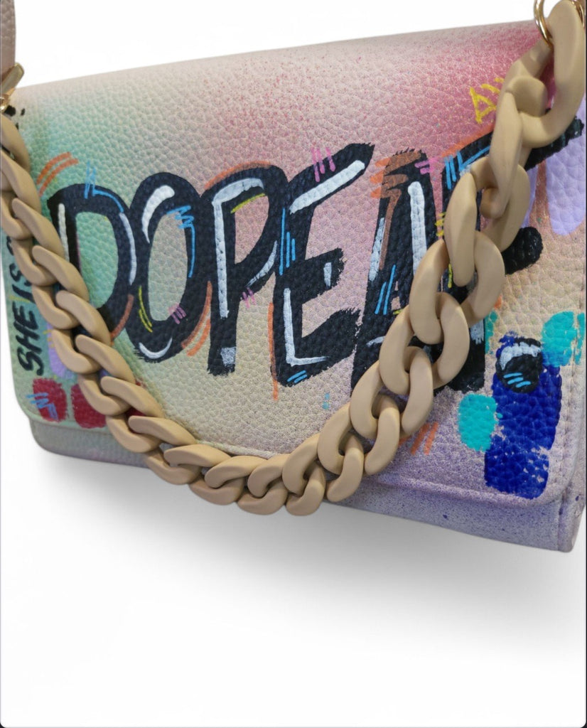 Beige Bag Chain
