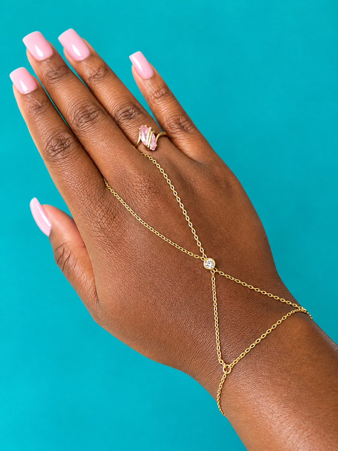The Golden Muse Hand Chain