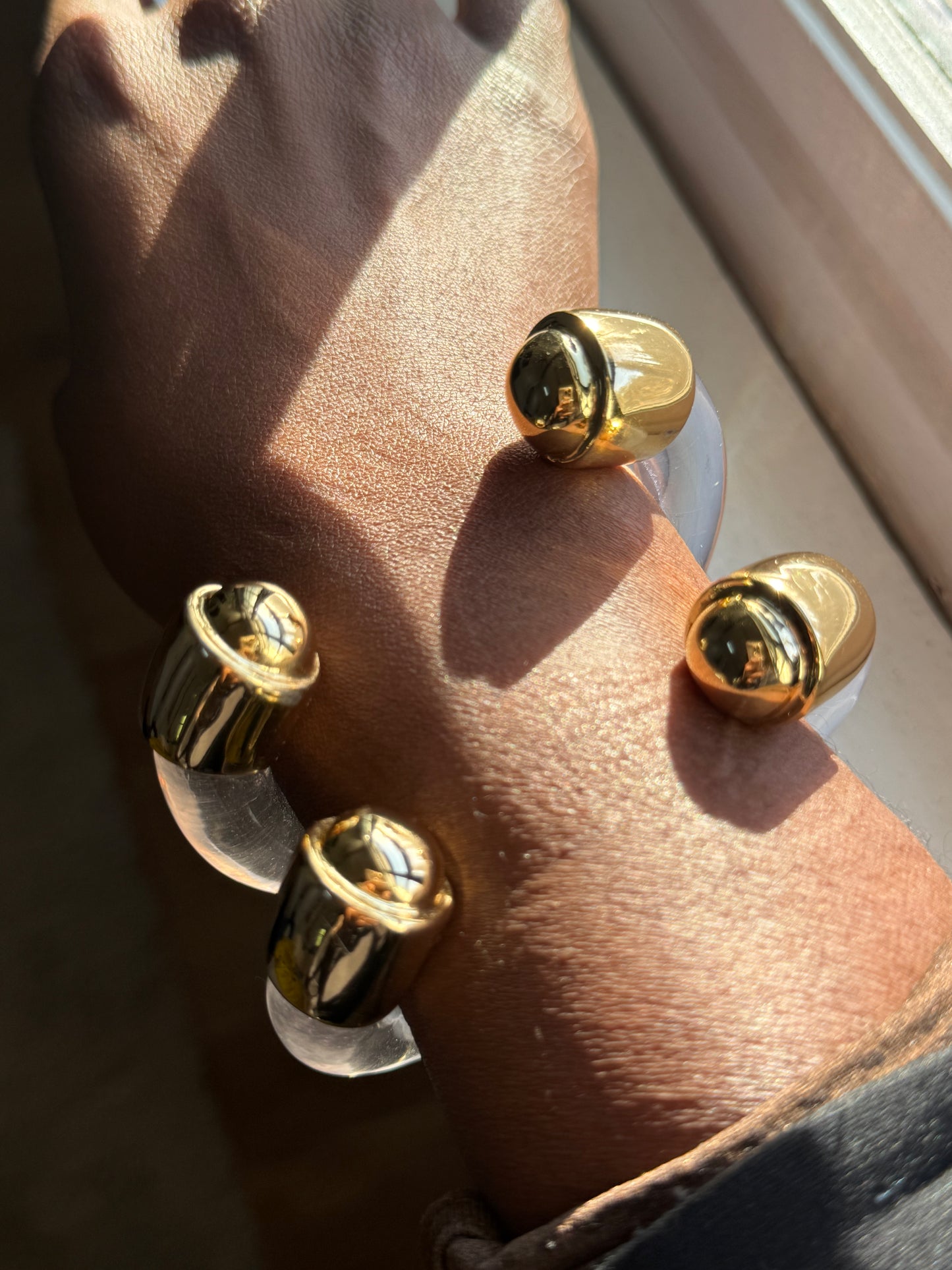 Chunky Acrylic Bangle