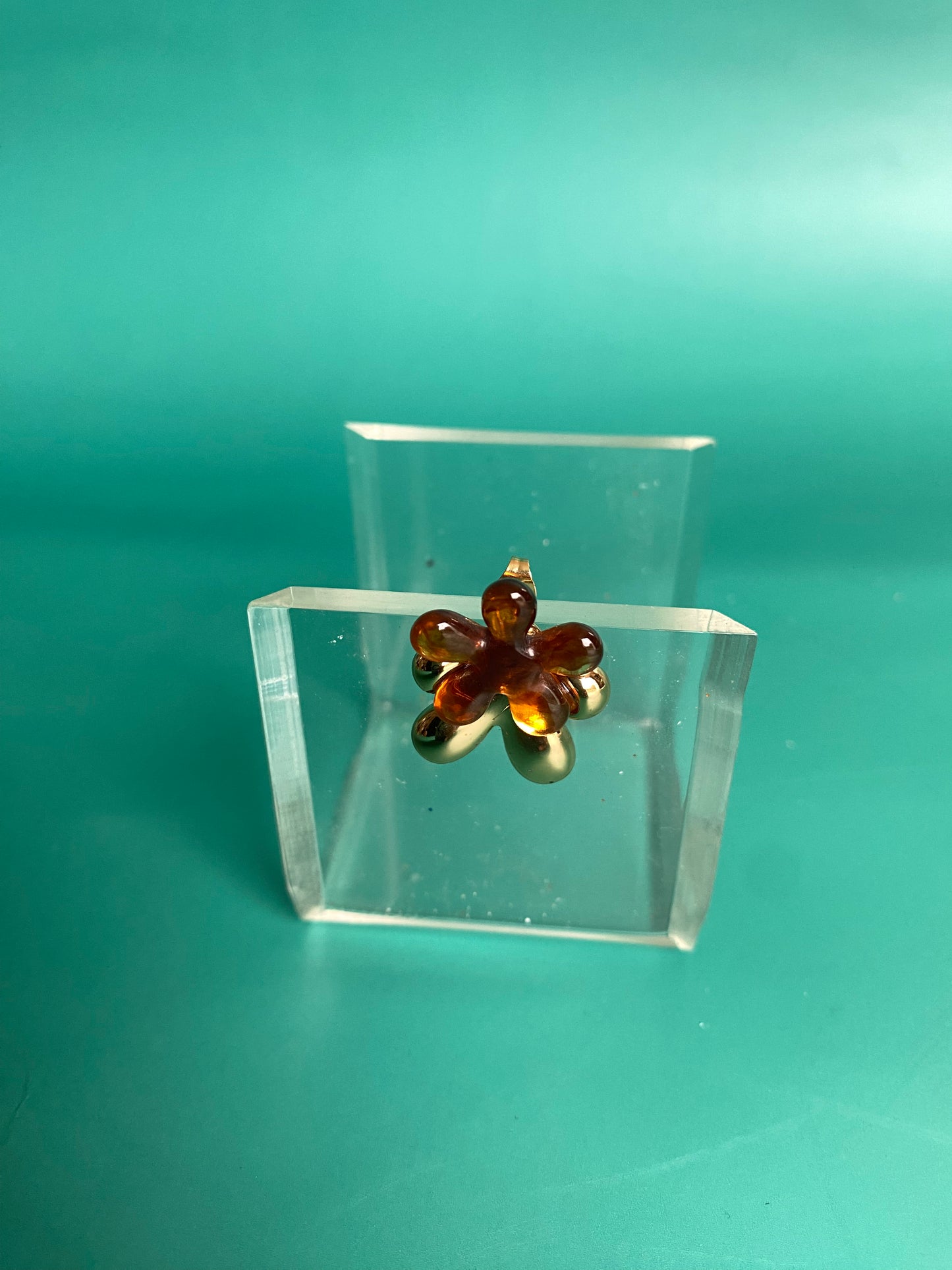 The Amber Bloom Earrings