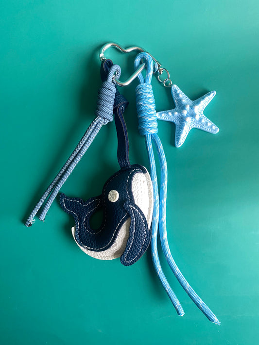 The Deep Blue Bag Charm
