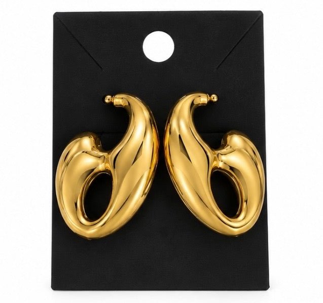 Sculptural Statement Earrings