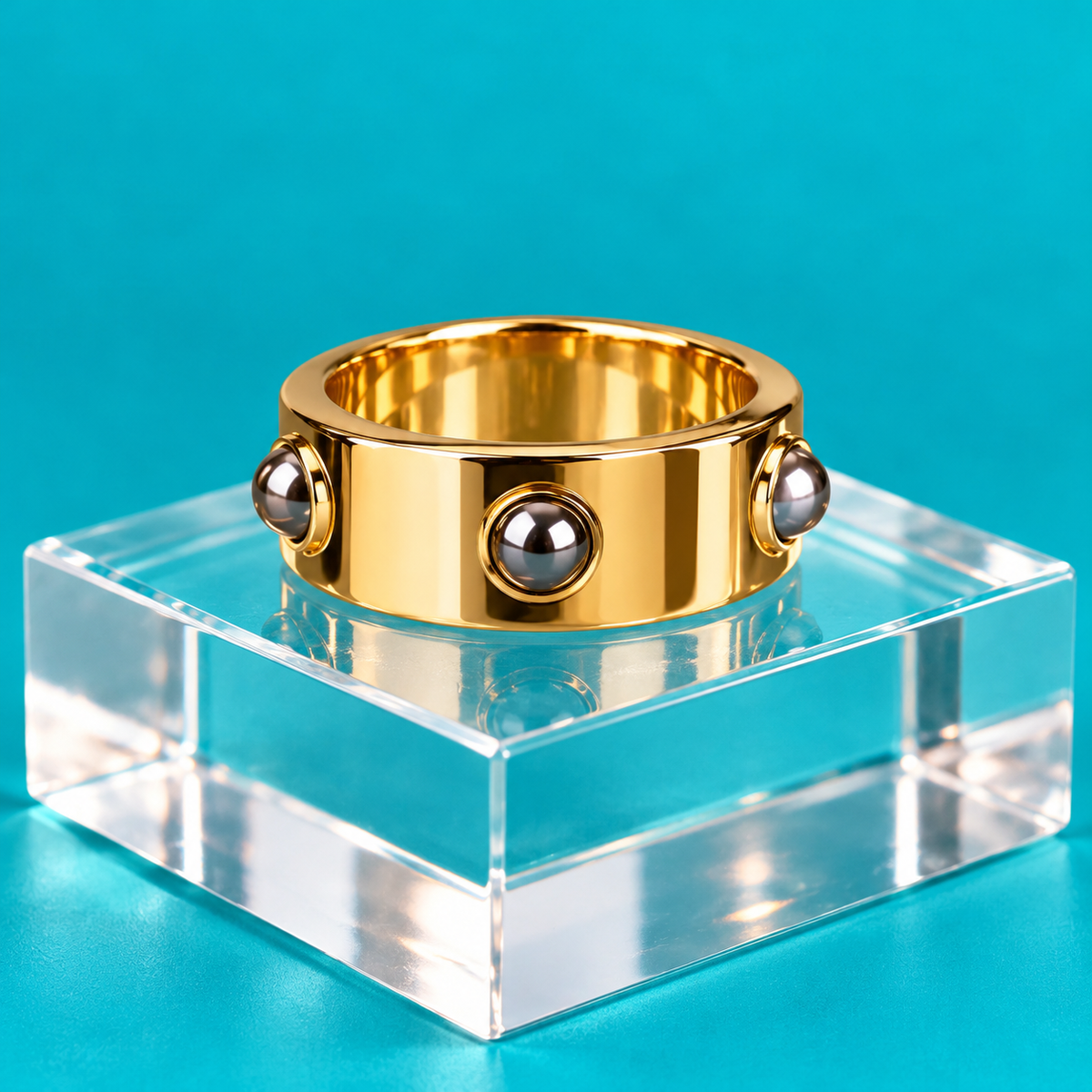 The Onyx Muse Statement Ring