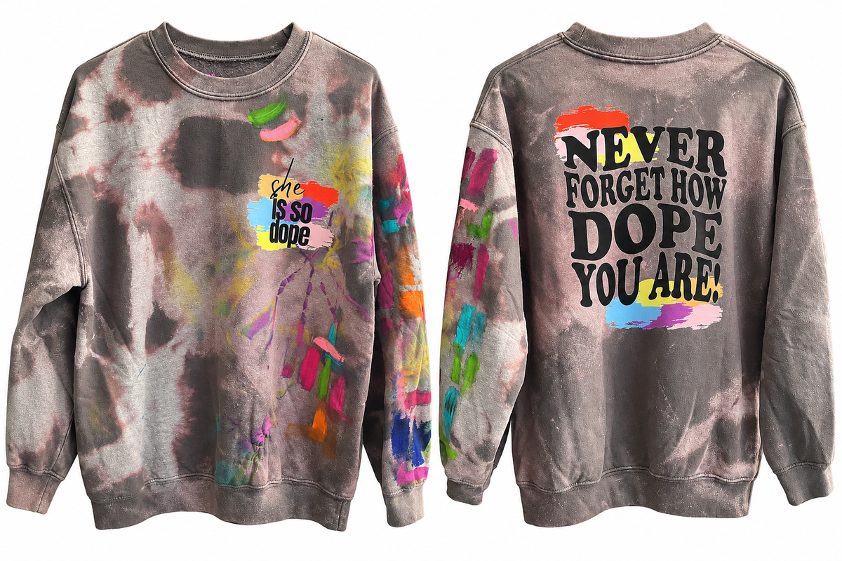 She is so dope- sweatshirt
