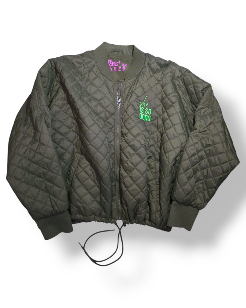 SISD Embroidered Bomber