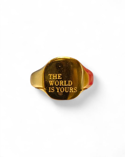 The World Is Yours Ring