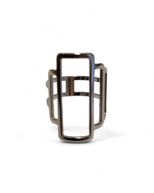 Abstract Double Band Ring