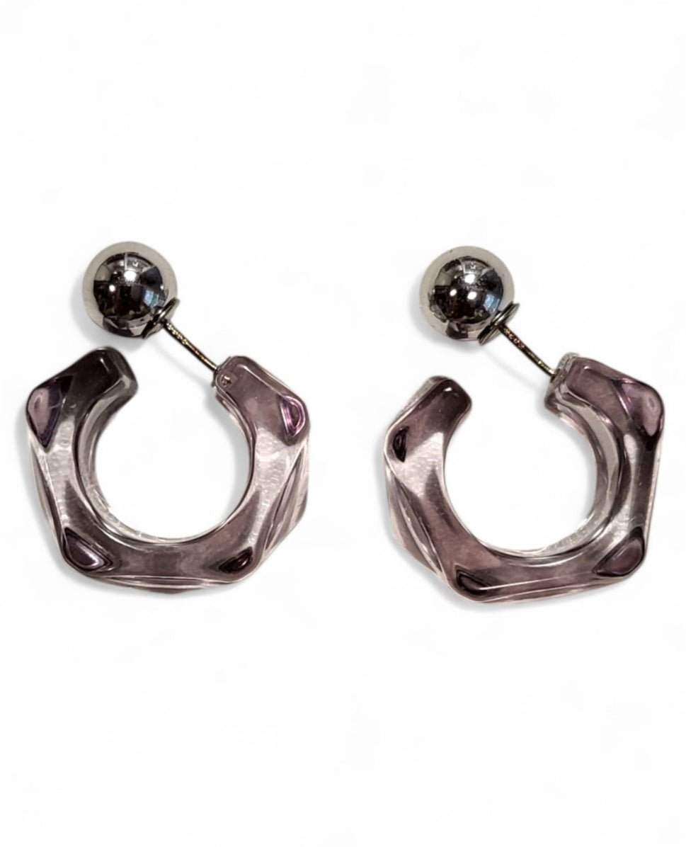 Geometric Hoop Earrings