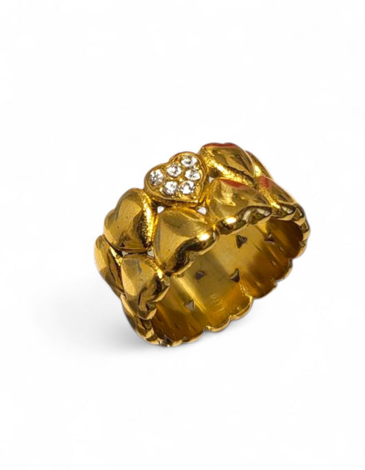 Golden Lovers Ring
